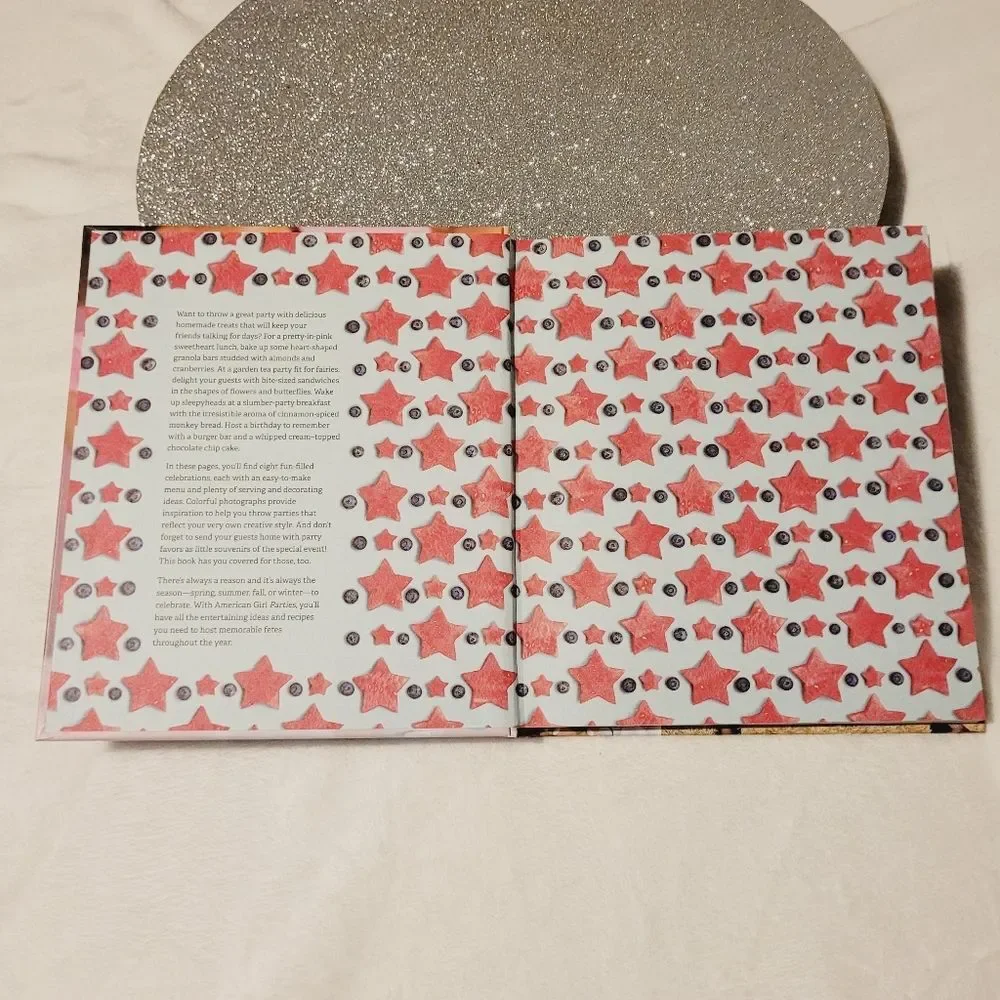 Williams Sonoma American Girl Parties Cookbook for Holidays and Fun Hardcover